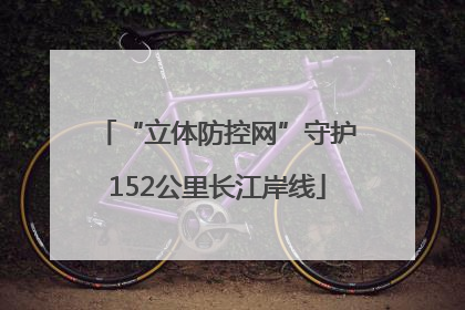 “立体防控网”守护152公里长江岸线