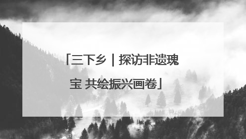 三下乡｜探访非遗瑰宝 共绘振兴画卷