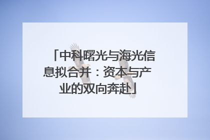 中科曙光与海光信息拟合并：资本与产业的双向奔赴