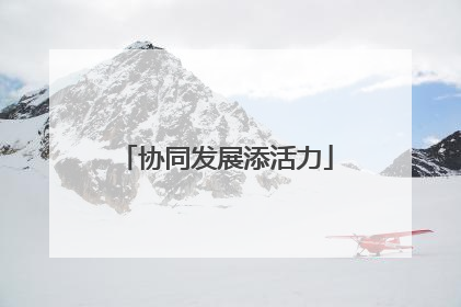 协同发展添活力