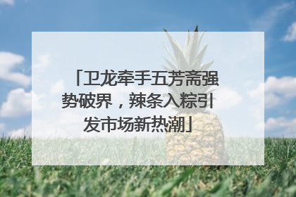 卫龙牵手五芳斋强势破界，辣条入粽引发市场新热潮