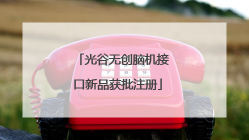 光谷无创脑机接口新品获批注册
