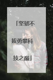 坚韧不拔勇攀科技之巅