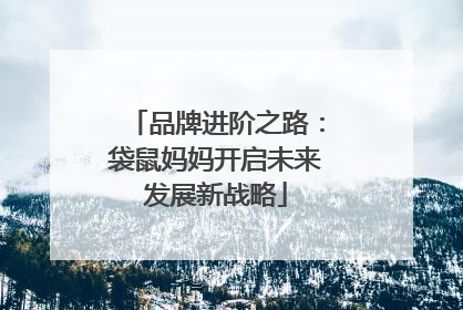 品牌进阶之路：袋鼠妈妈开启未来发展新战略