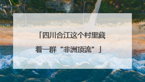 四川合江这个村里藏着一群“非洲顶流”