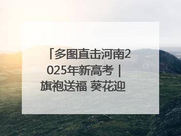多图直击河南2025年新高考｜旗袍送福 葵花迎胜——许昌高考首日拉开帷幕