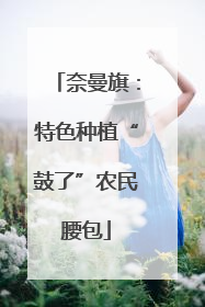 奈曼旗：特色种植“鼓了”农民腰包