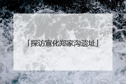 探访宣化郑家沟遗址