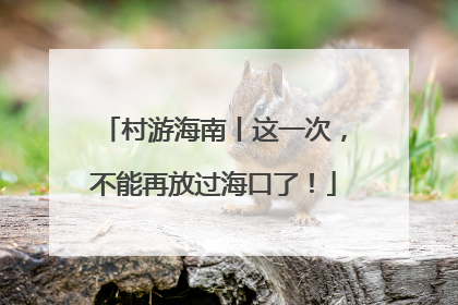 村游海南丨这一次，不能再放过海口了！