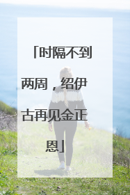 时隔不到两周，绍伊古再见金正恩