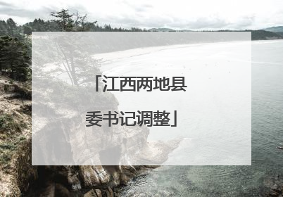 江西两地县委书记调整