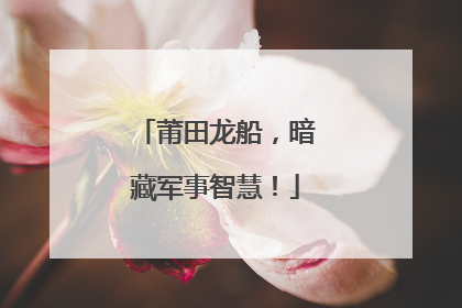 莆田龙船，暗藏军事智慧！