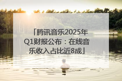腾讯音乐2025年Q1财报公布：在线音乐收入占比近8成