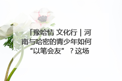 豫哈情 文化行｜河南与哈密的青少年如何 “以笔会友”？这场书画展藏着答案