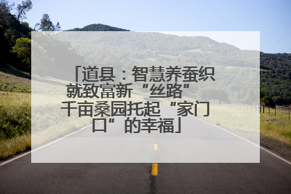 道县：智慧养蚕织就致富新“丝路” 千亩桑园托起“家门口”的幸福