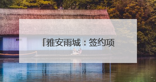雅安雨城：签约项目6个 协议总投资51.5亿元
